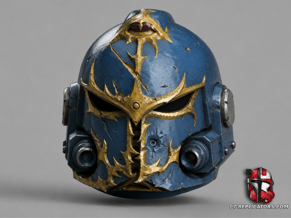 STL 3D Print Files Ocultist Terminator Helmet SM2 1:1 Cosplay Replica