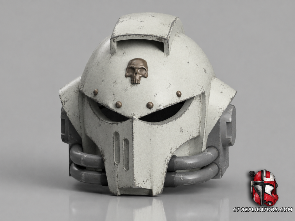 STL 3D Print Files Classic MK10 Bladeguard Bulwark Marine Helmet 1:1 Cosplay