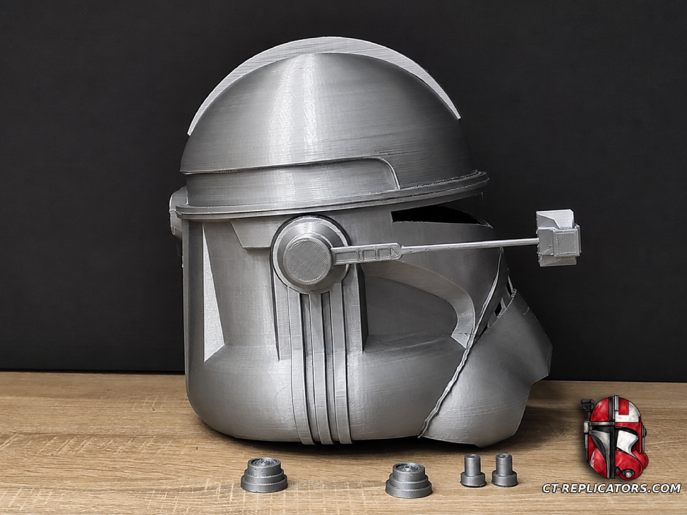 Captain Rex Hot Toys type Phase 2 Helmet ROTS (Commander) Star Wars Cosplay