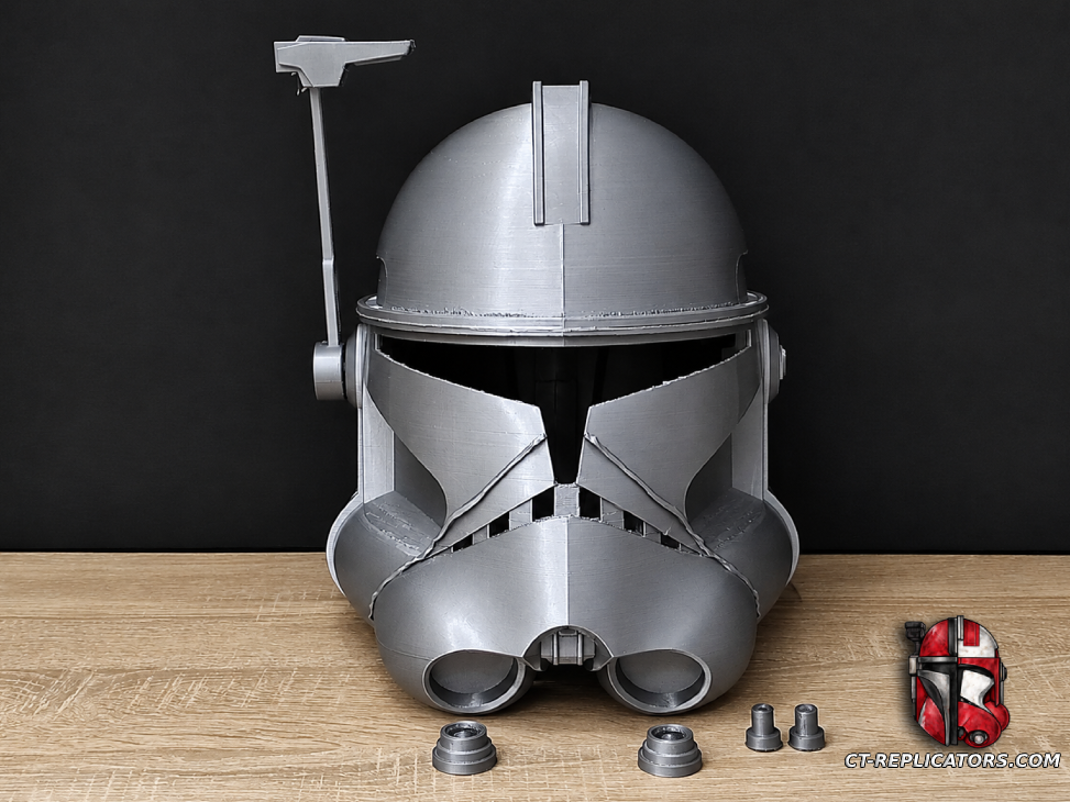 Captain Rex Hot Toys type Phase 2 Helmet ROTS (Commander) Star Wars Cosplay