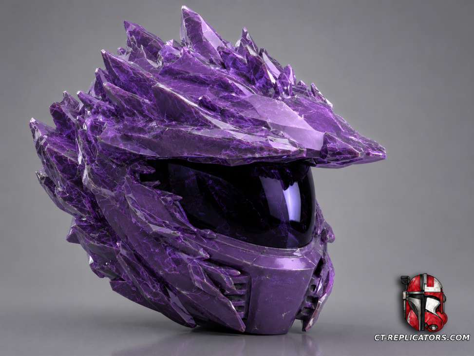 STL 3D Print Files HALO CE Splintered Warden Helmet 1:1 Cosplay Replica