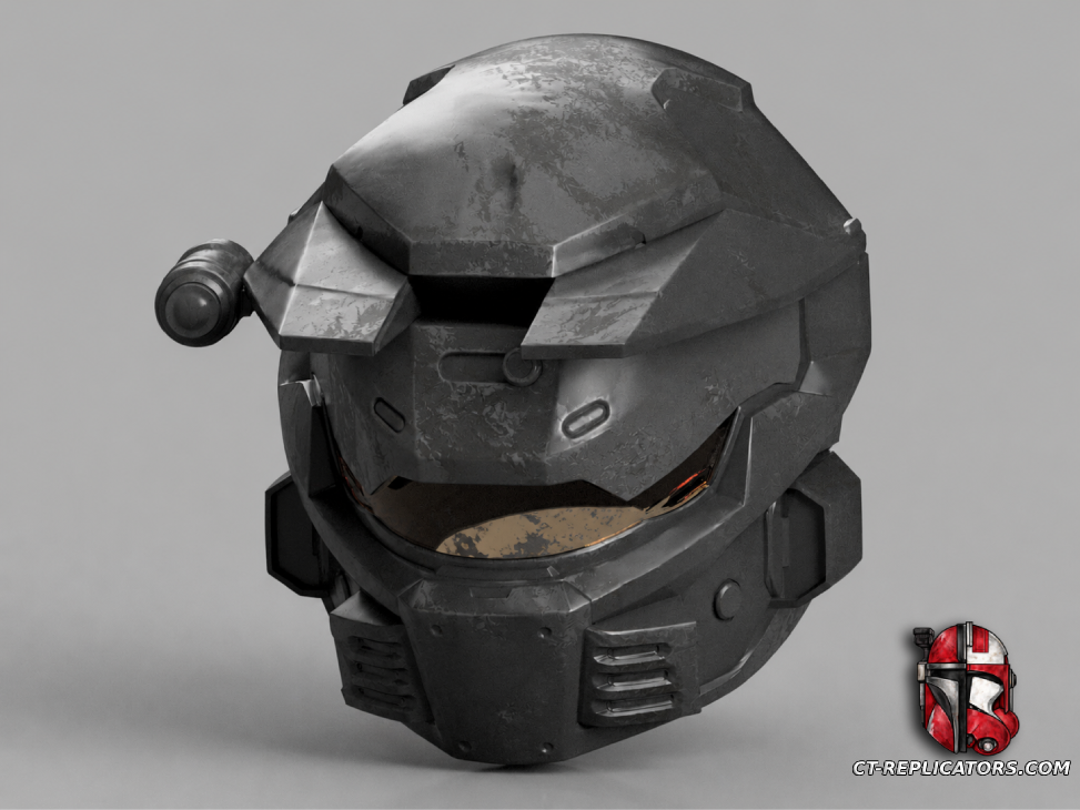 STL 3D Print Files HALO CE Timberwolf Helmet 1:1 Cosplay Replica
