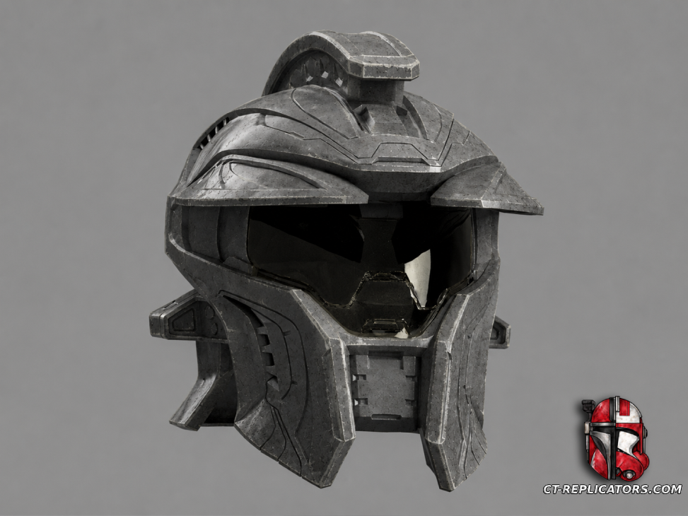 STL 3D Print Files HALO CE Lochagos Helmet 1:1 Cosplay Replica