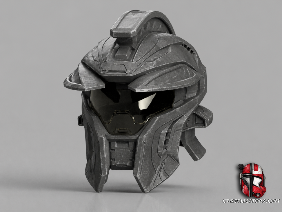 STL 3D Print Files HALO CE Lochagos Helmet 1:1 Cosplay Replica