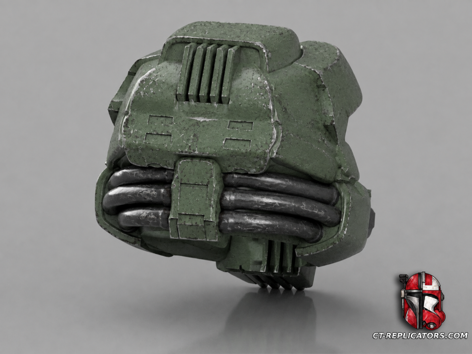 STL 3D Print Files HALO CE Mobile Armor Type 117 Helmet 1:1 Cosplay Replica