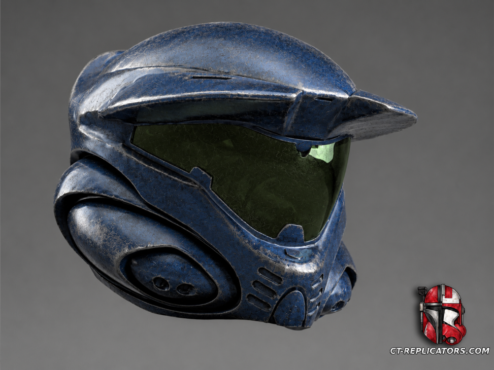 STL 3D Print Files HALO CE Gestalt Helmet 1:1 Cosplay Replica