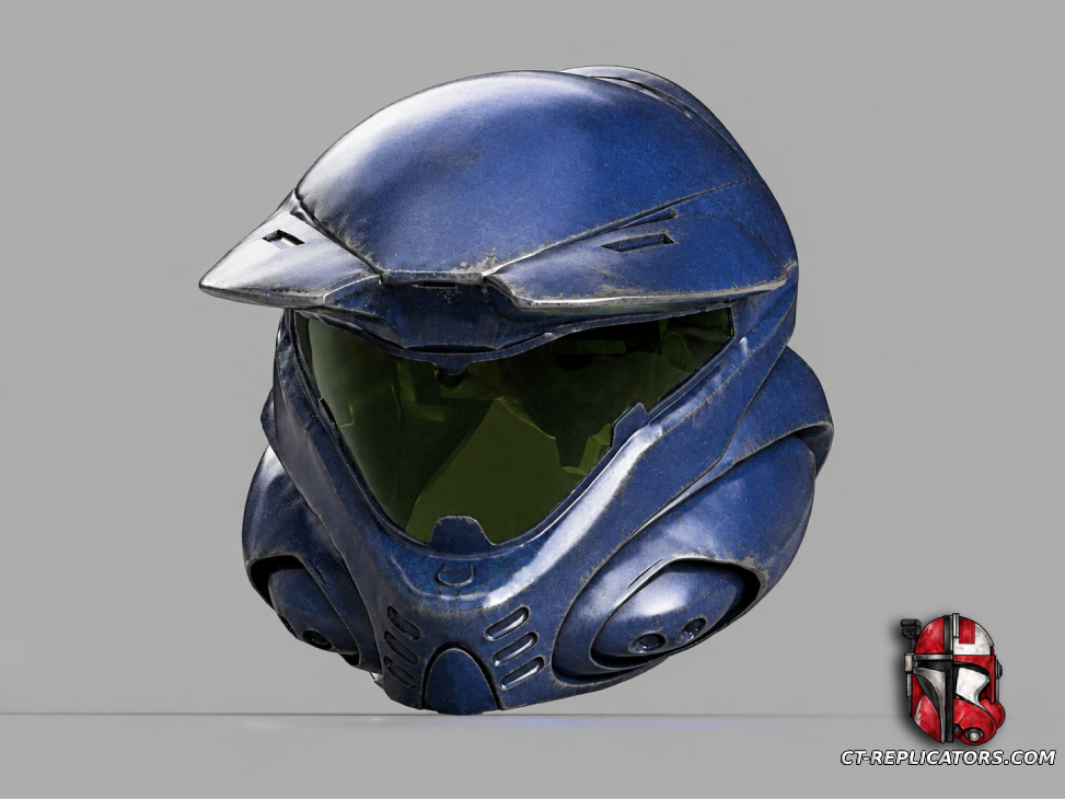 STL 3D Print Files HALO CE Gestalt Helmet 1:1 Cosplay Replica