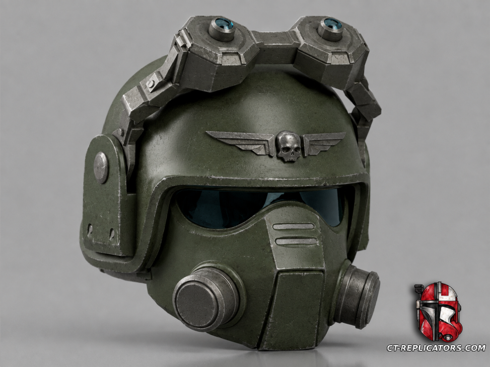 STL 3D Print Files Helldivers 2 - TG-8 Sharpshooter Helmet 1:1 Cosplay Replica