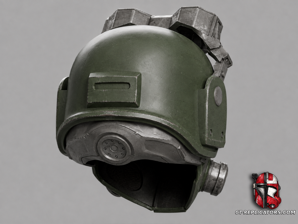 STL 3D Print Files Helldivers 2 - TG-8 Sharpshooter Helmet 1:1 Cosplay Replica