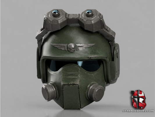 Helldivers 2 - TG-8 Sharpshooter Helmet 1:1 Cosplay Replica