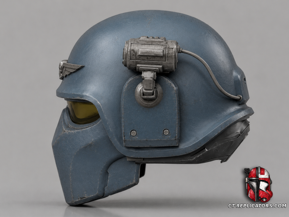Helldivers 2 - TG-122 Demo Trooper Helmet 1:1 Cosplay Replica