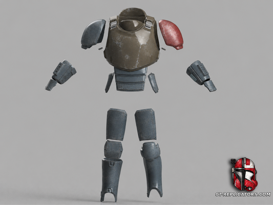 Helldivers 2 - TG-122 Demo Trooper Armor 1:1 Cosplay Replica