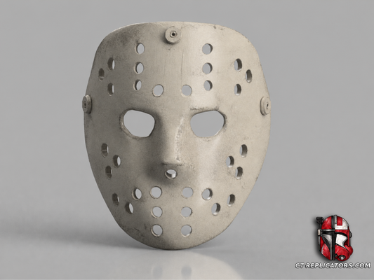 STL 3D Print Files Jason Hockey Mask 1:1 Cosplay Replica