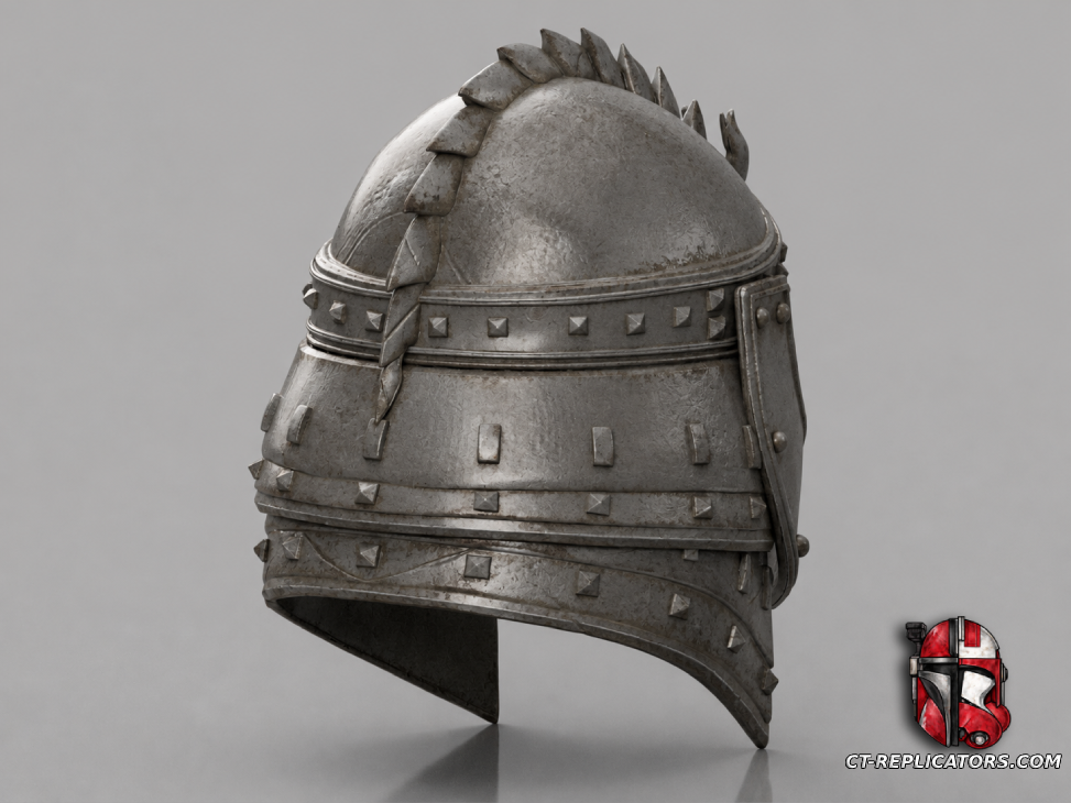 STL 3D Print Files Oblivion Blades Helmet 1:1 Cosplay Replica
