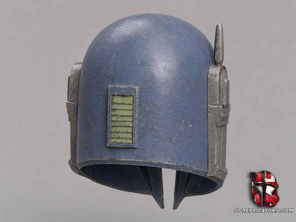 STL 3D Print Files Star Wars Zero Company Idra / Cly Kullervo Mandalorian Helmet 1:1 Cosplay Replica
