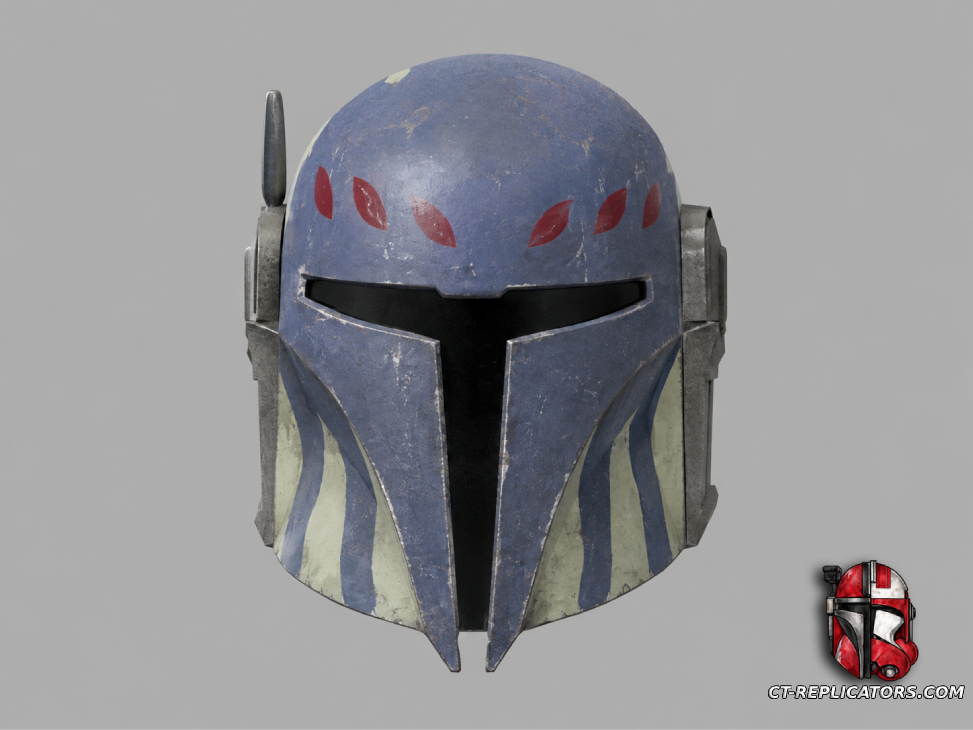 STL 3D Print Files Star Wars Zero Company Idra / Cly Kullervo Mandalorian Helmet 1:1 Cosplay Replica