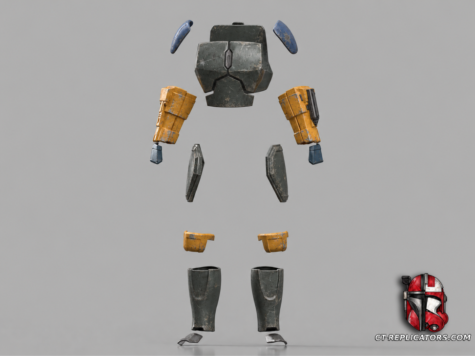 Star Wars Zero Company Cly Kullervo Legacy Mandalorian Armor 1:1 Cosplay Replica