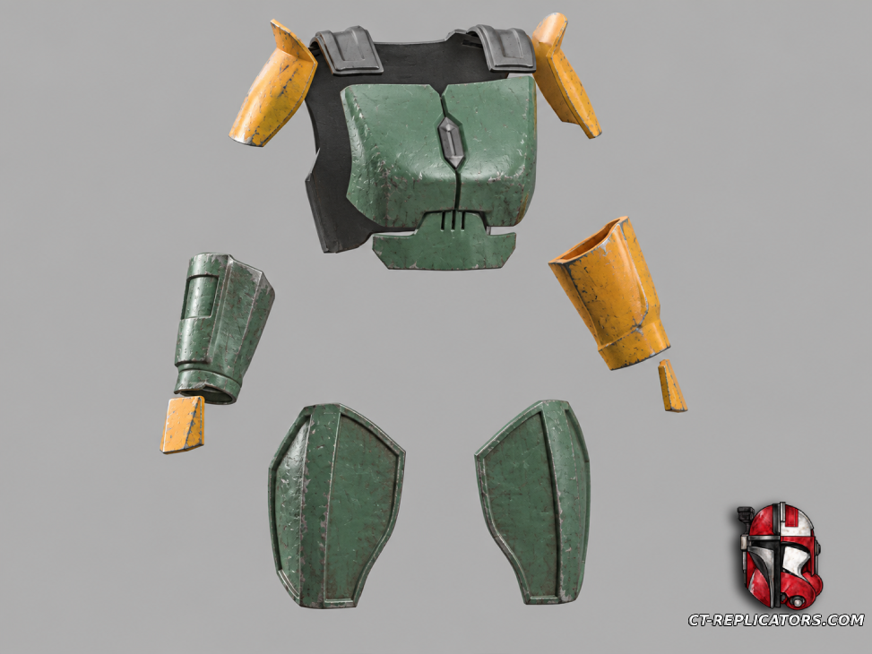 STL 3D Print Files Star Wars Zero Company Cly Kullervo Owl Mandalorian Armor 1:1 Cosplay Replica