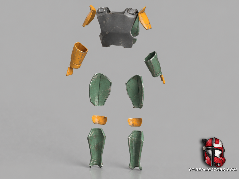 STL 3D Print Files Star Wars Zero Company Cly Kullervo Owl Mandalorian Armor 1:1 Cosplay Replica
