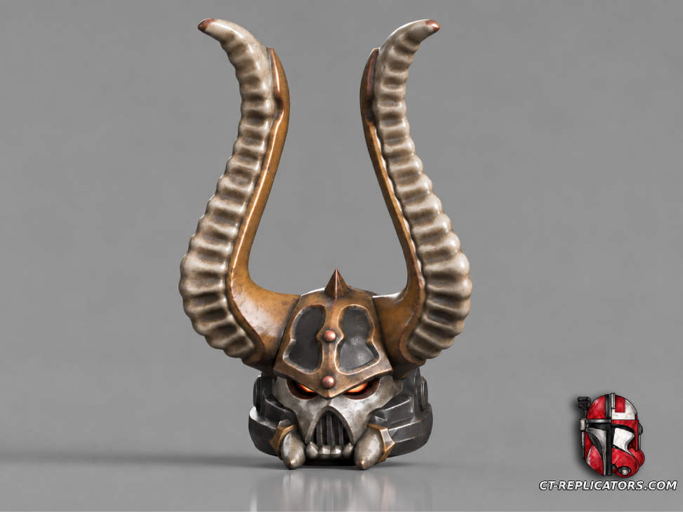 Black Legion Chaos Lord Helmet 1:1 Cosplay Replica