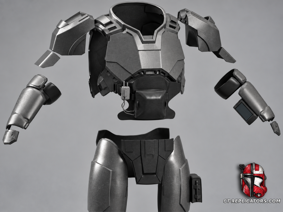 Helldivers 2 SR-64 Cinderblock Armor Diy KIT Cosplay 1:1 scale
