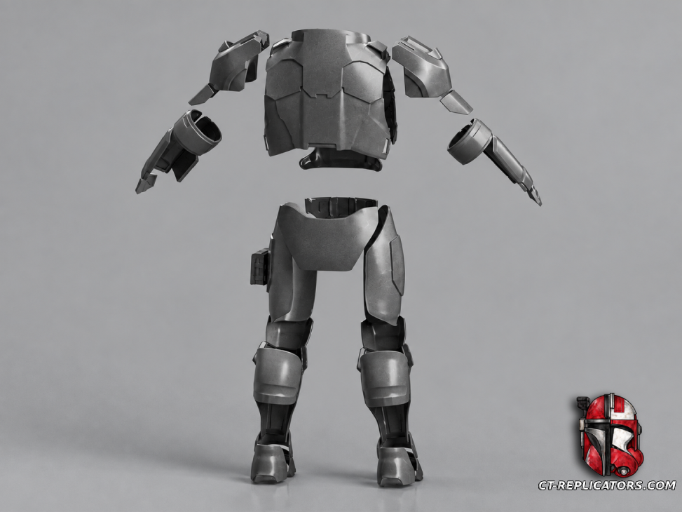 Helldivers 2 SR-64 Cinderblock Armor Diy KIT Cosplay 1:1 scale