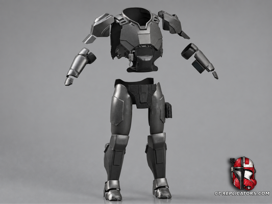 Helldivers 2 SR-64 Cinderblock Armor Diy KIT Cosplay 1:1 scale