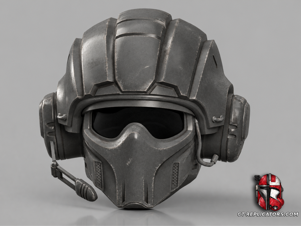 Helldivers 2 BFM-16 Tanker Helmet Diy KIT Cosplay 1:1 scale