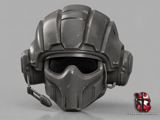 STL 3D Print Files Helldivers 2 BFM-16 Tanker Helmet Diy KIT Cosplay 1:1 scale