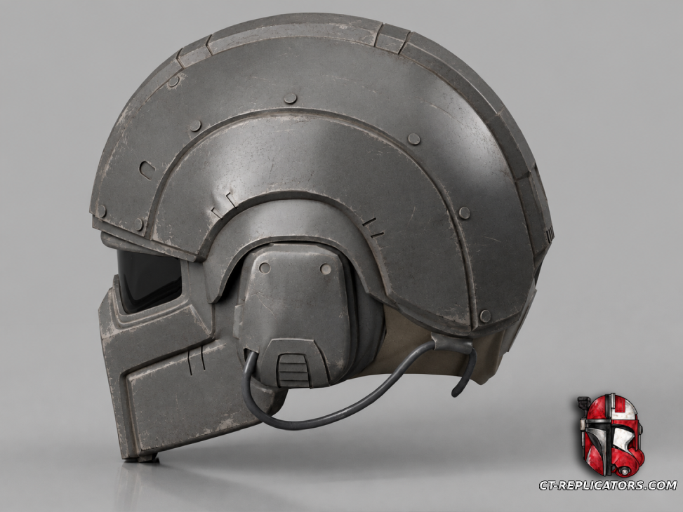 Helldivers 2 BFM-220 Ironclad Helmet Diy KIT Cosplay 1:1 scale