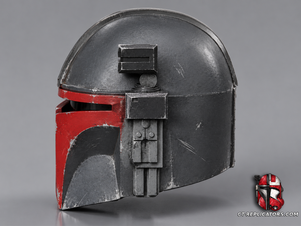 Heavy Mandalorian Covert Member Helmet 1:1 Cosplay Replica