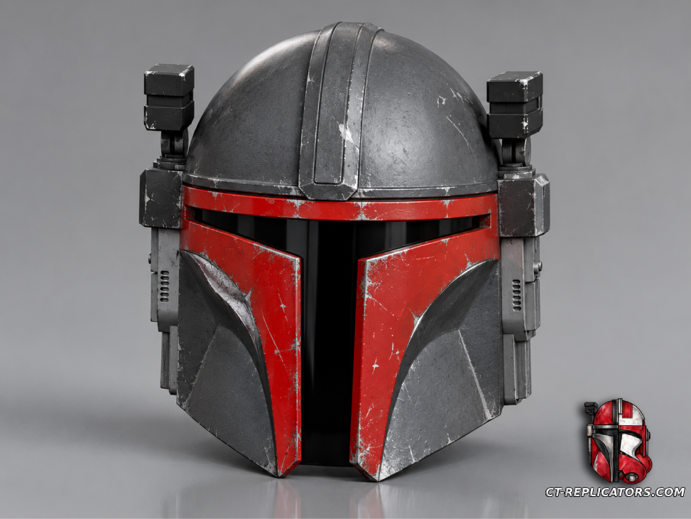 Heavy Mandalorian Covert Member Helmet 1:1 Cosplay Replica