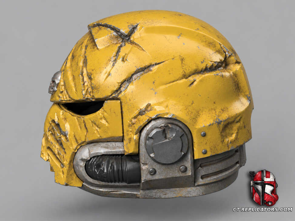 STL 3D Print Files Blood Angels Lamenters Marine Helmet 1:1 Cosplay Replica