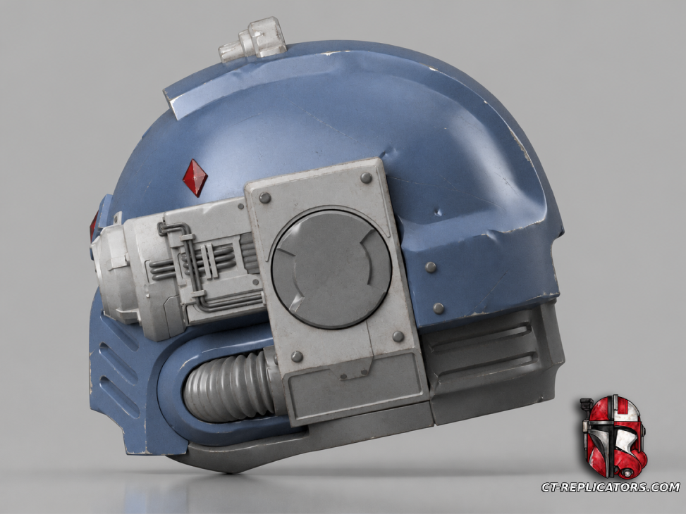 Space Wolves Wolf Guard Champion Helmet SM2 1:1 Cosplay Replica