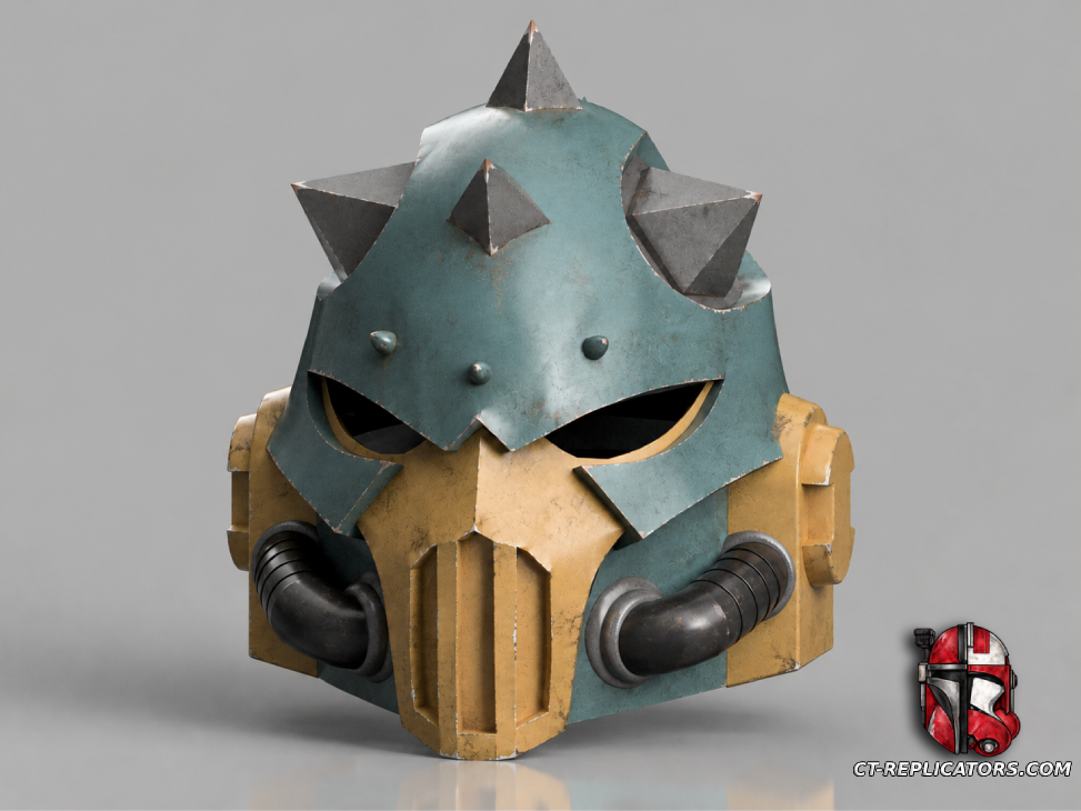 Sons Of Horus Cthonian Pattern Aggressor Helmet 1:1 Cosplay Replica