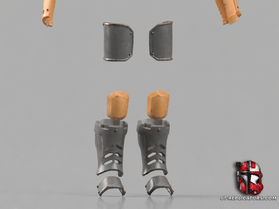 STL 3D Print Files Magistratum Patrol Armor - Darktide Cosplay Replica 1:1