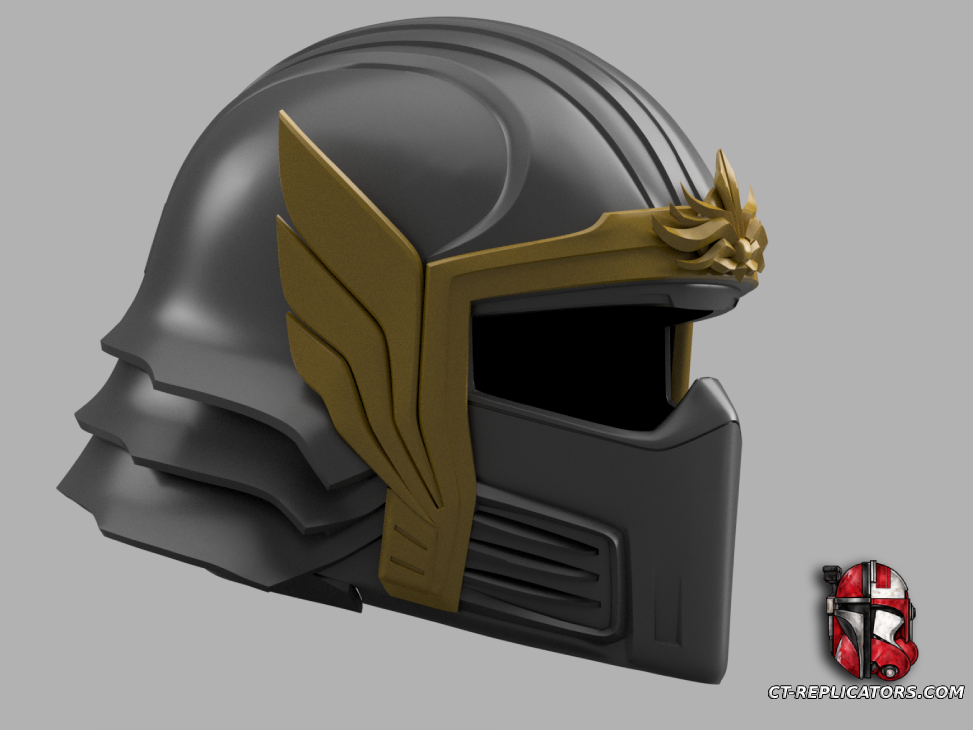 Helldivers 2 - DP-8 Mountain-Scaled Helmet Cosplay 1:1 Replica