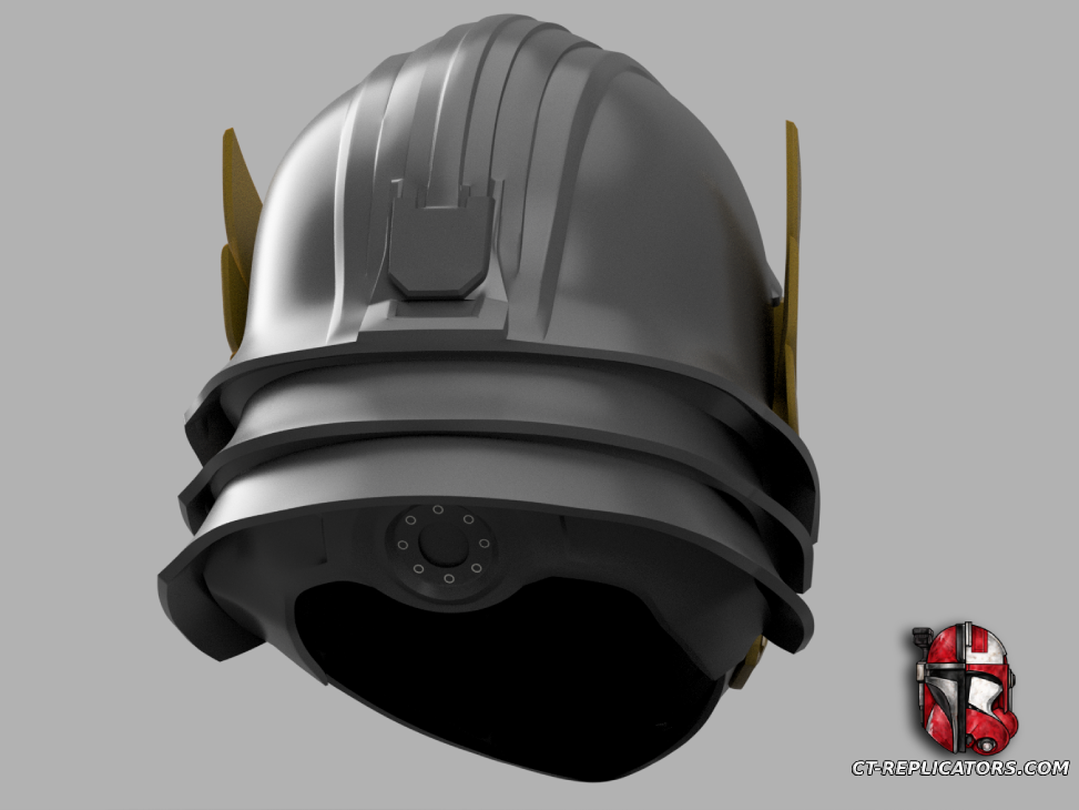 STL 3D Print Files Helldivers 2 - DP-8 Mountain-Scaled Helmet Cosplay 1:1 Replica
