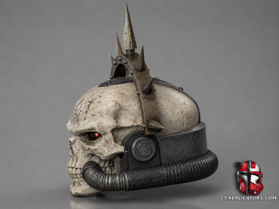 STL 3D Print Files Blood Angels Armageddon Chaplain Helmet 1:1 Cosplay Replica