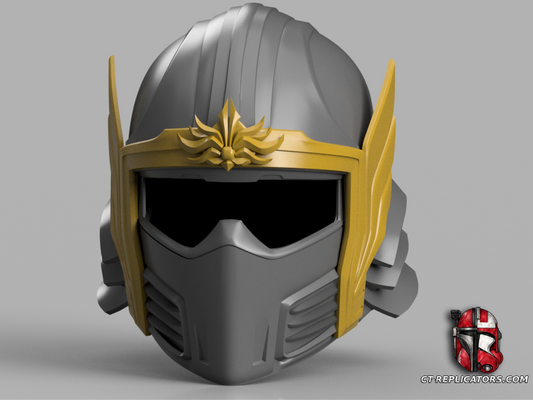 Helldivers 2 - DP-8 Mountain-Scaled Helmet Cosplay 1:1 Replica