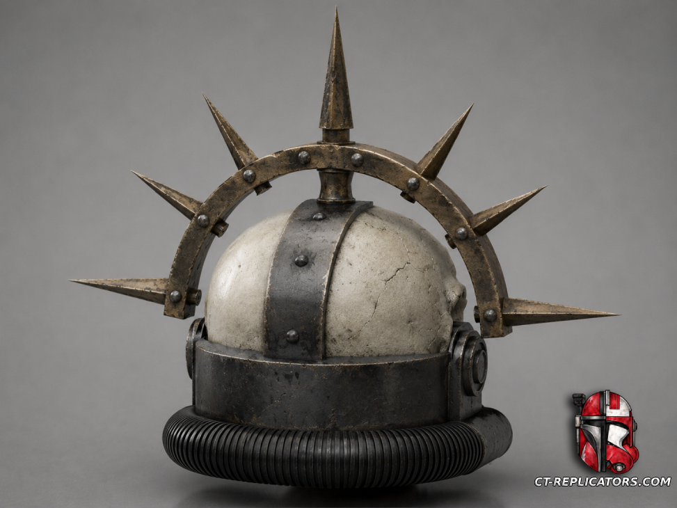 STL 3D Print Files Blood Angels Armageddon Chaplain Helmet 1:1 Cosplay Replica