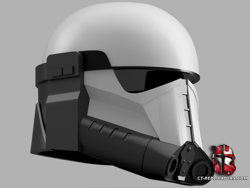 Imperial Mandalorian Commando Helmet The Mandalorian Series S3 - Cosplay 1:1 Replica