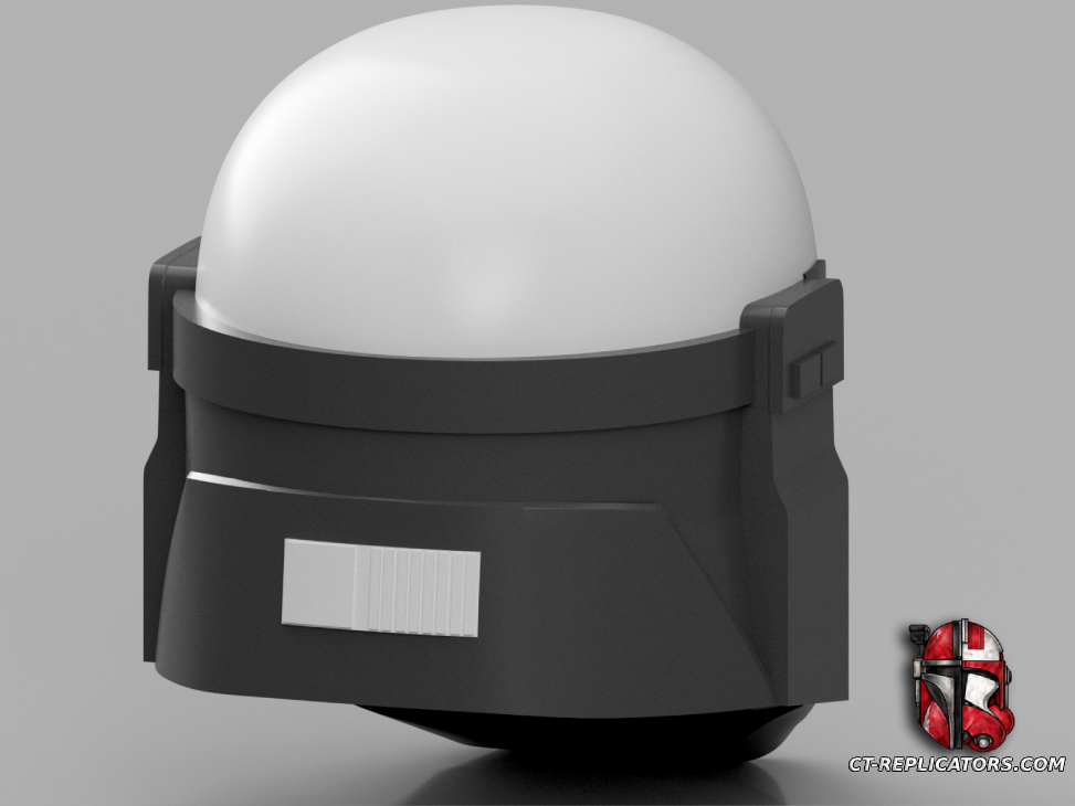Imperial Mandalorian Commando Helmet The Mandalorian Series S3 - Cosplay 1:1 Replica