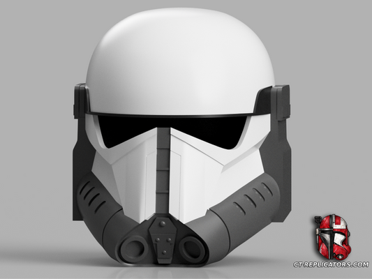 Imperial Mandalorian Commando Helmet The Mandalorian Series S3 - Cosplay 1:1 Replica