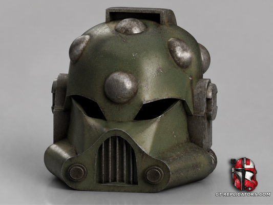 STL 3D Print Files Heresy Marine Helmet MK5 Helmet Cosplay 1:1