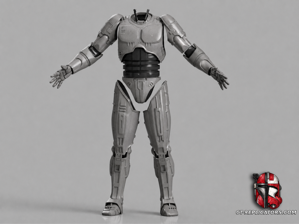 STL 3D Print Files ROBOCOP MK11 Armor 1:1 Cosplay Replica