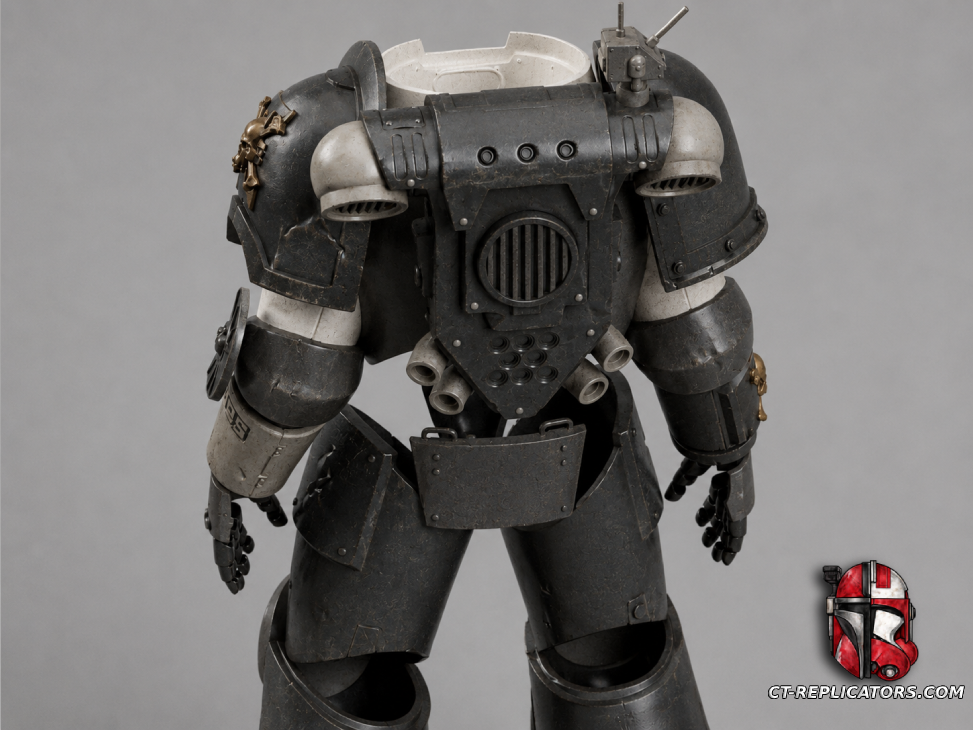 STL 3D Print Files Space Marine MK8 Errant Armor 1:1 Cosplay Replica