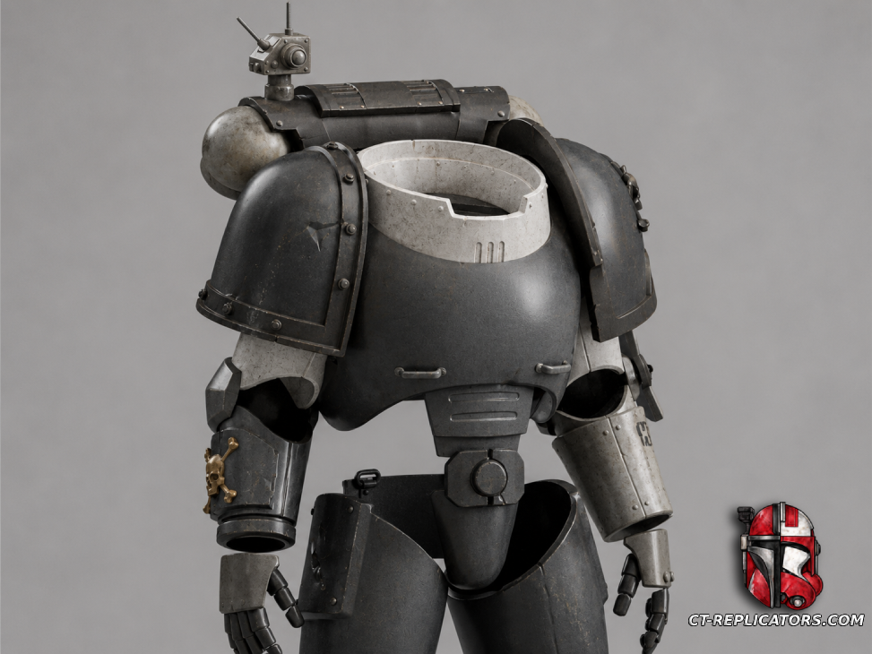 STL 3D Print Files Space Marine MK8 Errant Armor 1:1 Cosplay Replica
