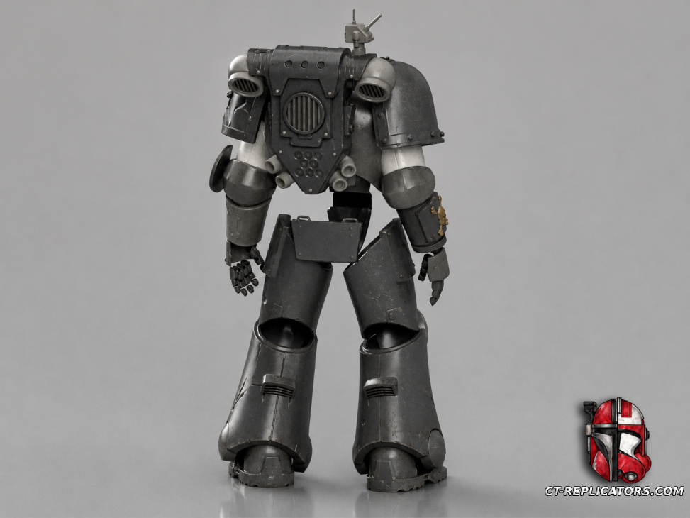 STL 3D Print Files Space Marine MK8 Errant Armor 1:1 Cosplay Replica