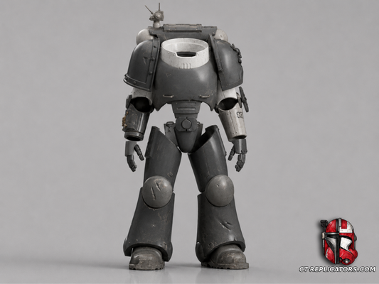 STL 3D Print Files Space Marine MK8 Errant Armor 1:1 Cosplay Replica